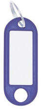 WEDO Kulcscímke, 10 db, kék (UW008) (UW008)