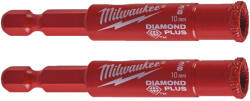 Milwaukee DIAMON-PLUS vizes-száraz gyémántfúró 1/4" HEX 10mm 2db (4932479234)