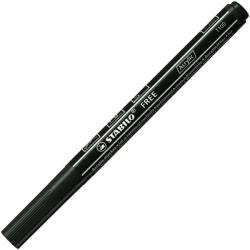 STABILO Free Acrylic T100 akril marker, Fekete (SW691746)