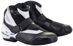 Alpinestars SMX-1 R VENTED, fekete/fehér, perforált bélés, 2025, 43-as méret (M130-421-43)