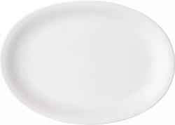 BAUSCHER Smart Ovális sekély tányér megemelt peremmel, magasság: 29 mm, hossz: 291 mm, fehér