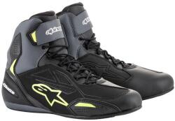 Alpinestars FASTER-3 DRYSTAR, fekete/szürke/sárga fluo, 2025, 38-as méret (M130-292-38)