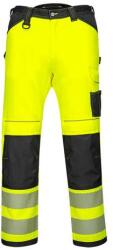 Portwest PW3 Hi-Vis Stretch Work női nadrág (PW385YBR36)
