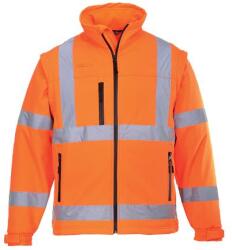 Portwest Jól láthatósági Softshell dzseki (3L) (S428ORR4XL)