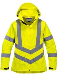 Portwest Női jól láthatósági lélegző kabát (LW70YERM) - grandis