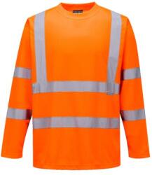 Portwest Hi-Vis hosszú ujjú póló (S178ORRS) - grandis