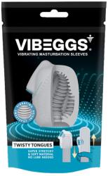 VIBEGGS - Twisty Tongues - Vibrating Masturbation Sleeve - sex-shop