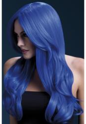  Khloe-Hullámos hosszú kék paróka - szexshop