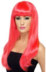  Neon Pink hosszú paróka - szexshop