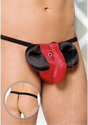 SoftLine Elefáni alsó-fekete-piros - sex-shop