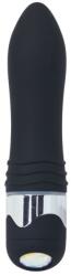  Bársonyos vibrátor kővel-16cm - szexshop