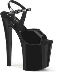  Pleaser Enchant fekete magas szandál. 39-es - sex-shop