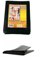  Lakk lepedő-fekete 158x227cm - sex-shop