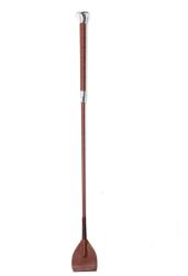 Rimba - Bőr lovaglópálca, barna-67cm - szexshop