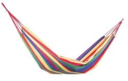 VERK GROUP Függőágy, 200×80 cm, csíkos (12897)