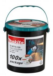 Makita Disc de tăiere din oțel inoxidabil MAKITA 125x1, 2x22, 23 mm, 100 buc D-18770-100 (D-18770-100) Disc de taiere