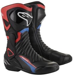 Alpinestars S-MX 6 HONDA kollekció, fekete/piros/kék/fehér, 2025, 45-ös méret (M130-368-45)
