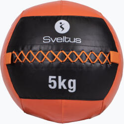 Sveltus Minge medicinală Sveltus Wall Ball 5 kg black/red