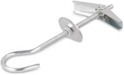 Koelner M5x75 szétnyíló rugós billenőanya kampóval, anyával, alátéttel (K-02182) - pepita