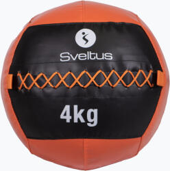 Sveltus Minge medicinală Sveltus Wall Ball 4 kg black/red