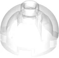 LEGO® 553cc12 - LEGO átálátszó kocka, kerek 2 x 2 méretű kupola alján tengely foglalattal (553cc12)