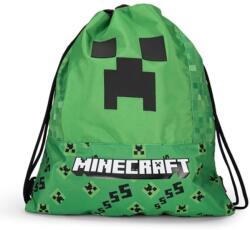 MINECRAFT Ученическа спортна торба Minecraft Pixel - Зелена (72512)