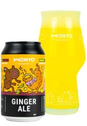 MONYO Brewing Co. Monyo Ginger Ale Craft Soda /Dobozos/ [0, 33L]