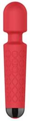 STD Vibrator Masaj Luna 20 Moduri Vibratii+8 Intensitati de Viteza, USB, Silicon, Rosu Vibrator