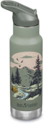 Klean Kanteen Insulated Kid Classic Narrow 12oz (w/Flip Seal Sport Cap) Цвят: тюркоазен