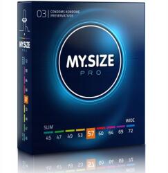 My Size My Size Pro Óvszer 57 MM 3 Db (4025838403577)