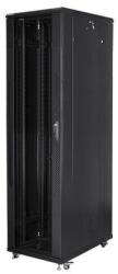 Lanberg 19 szabadon álló rack szekrény 47U/800X1000 lapraszerelt, fekete (FF01-8047-12B)