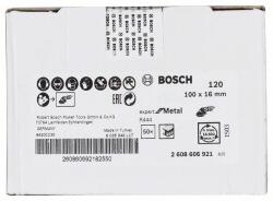 Bosch Fiber csiszolókorong; 100 x 16 mm, K120 2608606921 (2608606921)