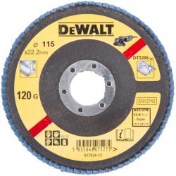 DEWALT Csiszoló lapos tárcsa fém laposhoz 115 x 22, 2 mm 80G DT3294 (DT3294)