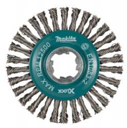 Makita acél dróttárcsa kefe-hullámos huzal átmérő 0, 5 mm X-LOCK 115 mm D-73411 (D-73411)