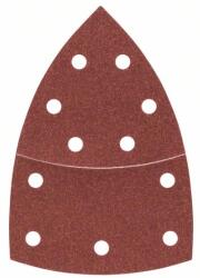 Bosch Csiszolópapír 102x62/93, G120, 11 lyuk, tépőzár (10 db) 2609256A64 (2609256A64)