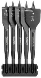 DEWALT bittartó + Extreme lapos fafúró bitek, 5 db DT70832 (DT70832)