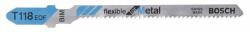Bosch Fűrészlap dugattyús fűrészhez T 118 EOF Flexible for Metal (5 db) 2608634237 (2608634237)