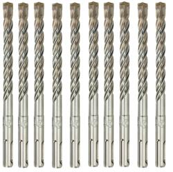 DEWALT fúrószárak SDS-Plus EXTREME 2- betonhoz 8 x 150 x 210 mm (10 db) DT9830 (DT9830)