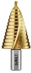 DEWALT 5-35 mm-es titán lépcsőfúró, 12, 7 mm-es csúszásgátló szár DT90247 (DT90247)