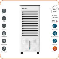 Zenet Párásítás energaitakarékos klíma, Zenet ZET-480 Mobil klíma, Hordozható Klímaberendezés Fűtési (01-480)