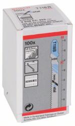 Bosch Fűrészlap dugattyús fűrészhez T 118 B BfM (100 db) 2608631965 (2608631965)