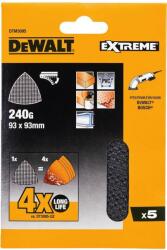 DEWALT csiszolóháló, tépőzáras, delta, P240 (5 db) DTM3095 (DTM3095)