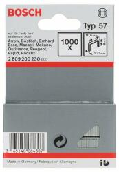 Bosch Tűzőkapcsok tűzőgéphez, 57-es típus 10, 6 x 1, 25 x 8 mm (1000 db) 2609200230 (2609200230)