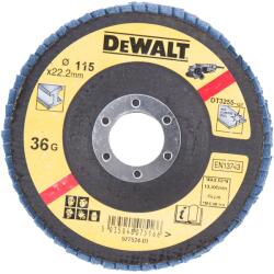 DEWALT konvex lapos lemez fémhez 115 x 22, 2 mm x 36G DT3255 (DT3255)