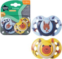 Tommee Tippee Fun Friends 6-18m, 2db (5010415333582) (5010415333582)
