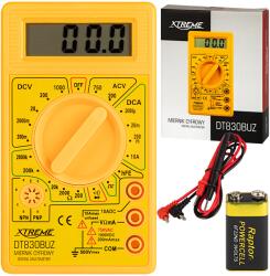 Xtreme Multiméter Digitális Mérő Univerzális LCD Árammérő Mérőkábelek (50-001#)