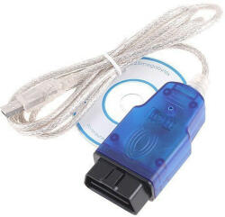 Homyl KKL ODB2 Interface VW Audi Seat Skoda USB hibakódolvasó
