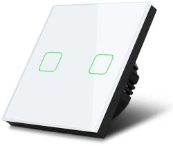 Maclean mce712w dupla érintőkapcsoló led háttérvilágítással (75785)