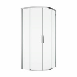 RONAL Cabina dus semirotunda, 90x90 cm, crom, Ronal Divera (D22SRB550905007)