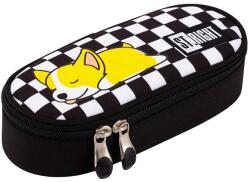 UNIPAP St. Right: Álmos kutyus fekete ovális tolltartó 23cm (664366) - innotechshop